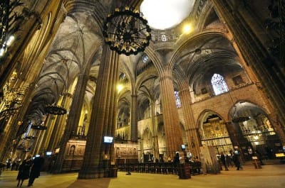 historic sites to see in the gothic quarter - Cathedral of the Holy Cross and Saint Eulalia