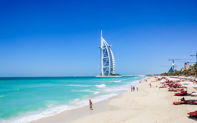best beach destinations in the world - Dubai