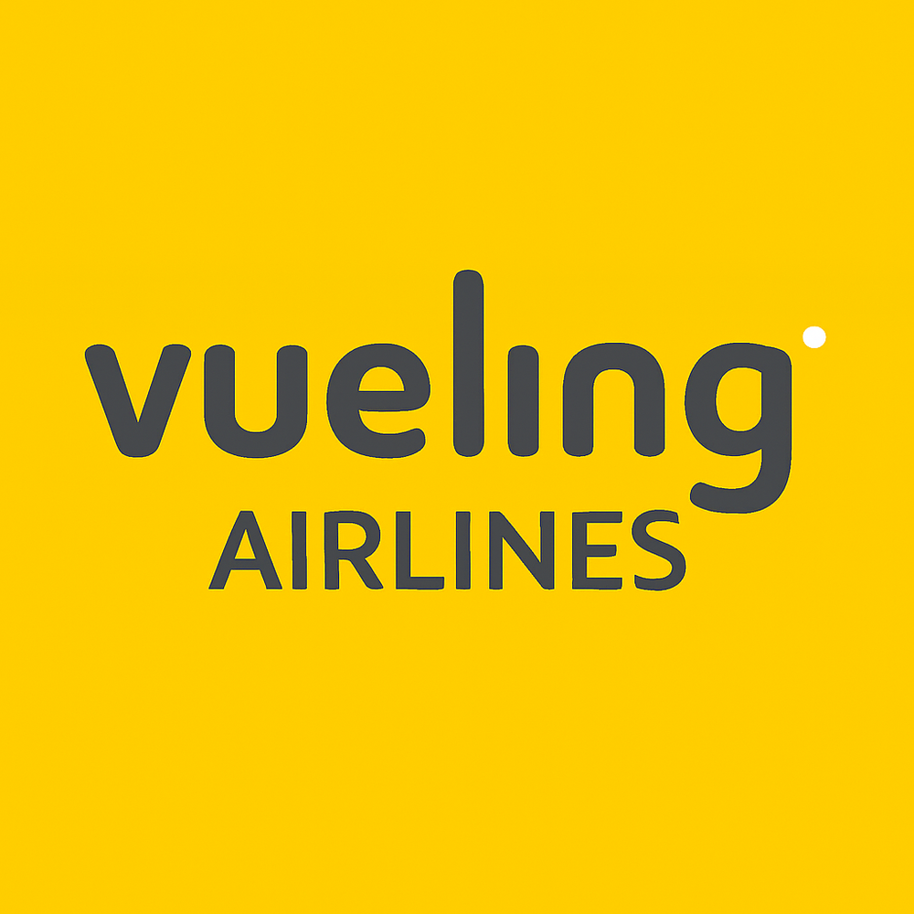 Vueling Airlines name and logo.
