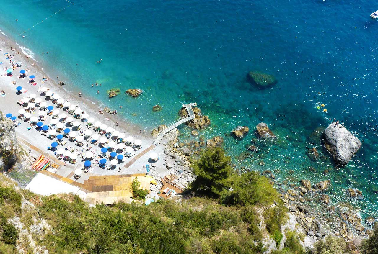 Spiaggia di Duoglio Amalfi Coast Italy