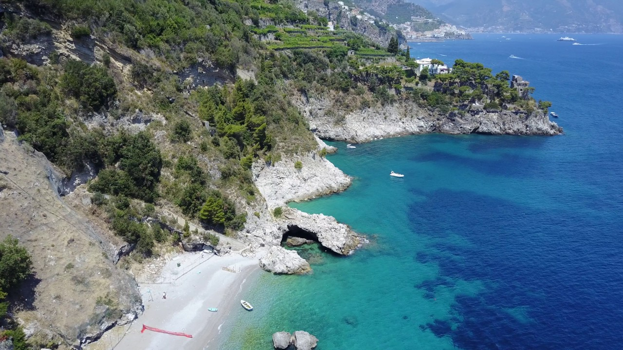 Spiaggia di Conca dei Marini Amalfi Coast Italy