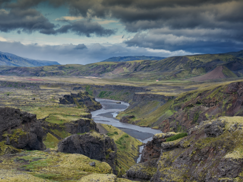 River at Thorsmork Nature Reserve