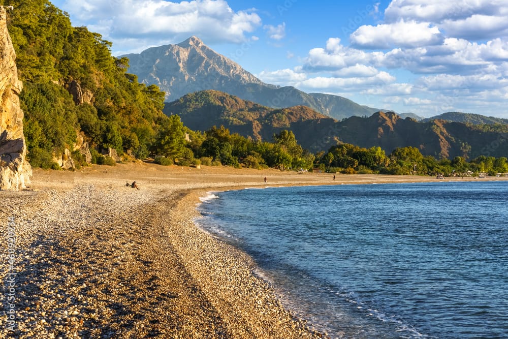 Çıralı Beach, Antalya in Turkey