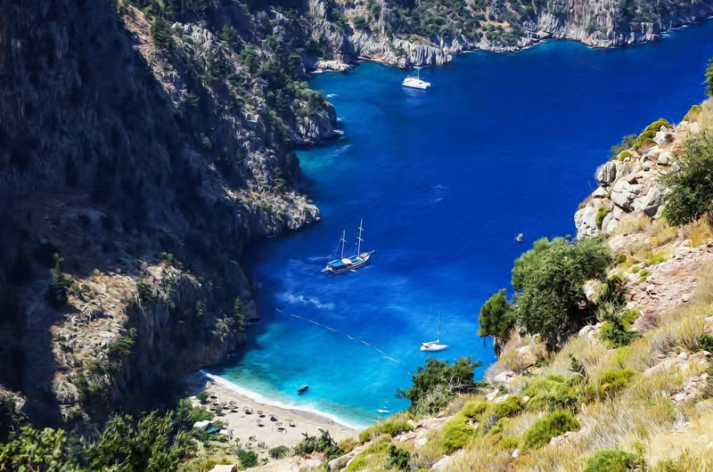 Bodrum Camel Beach in Turkey.
