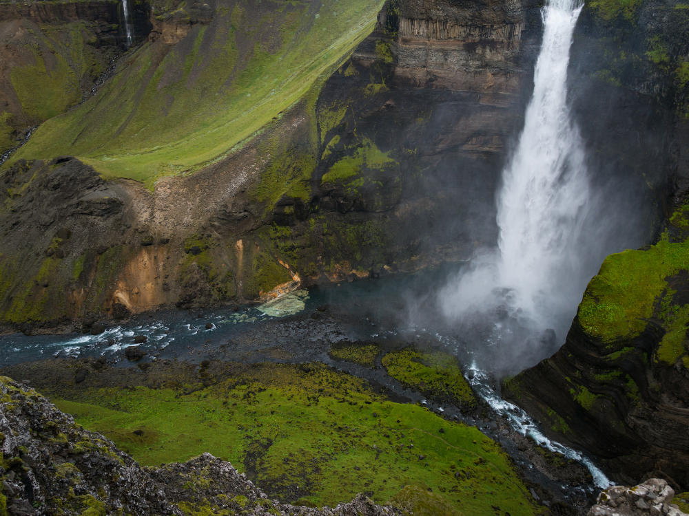 Haifoss Waterfall