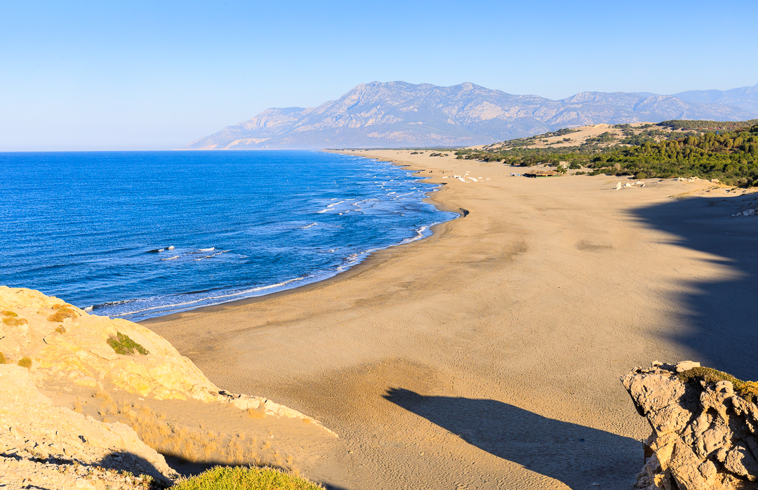 Patara Beach, Gelemiş in Turkey.