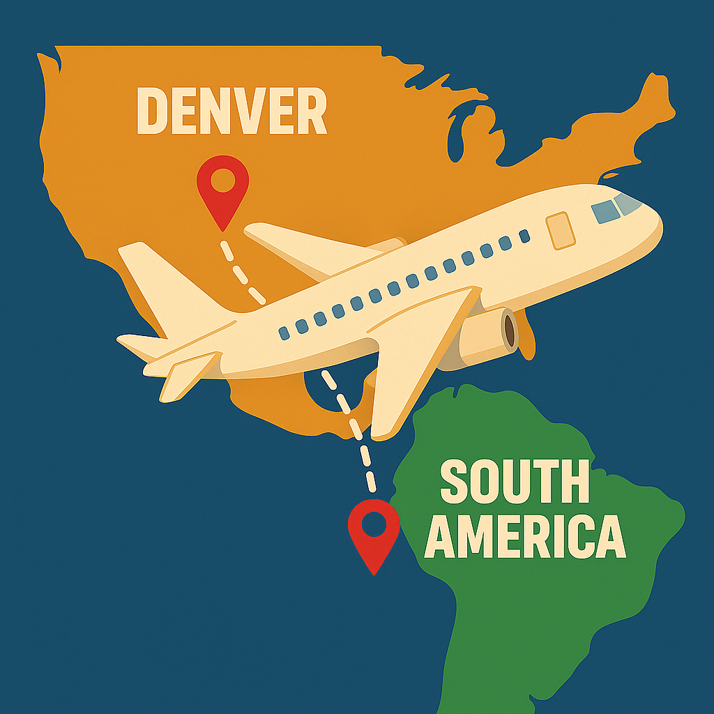 4 Airlines With The Cheapest Flights from Denver to South America