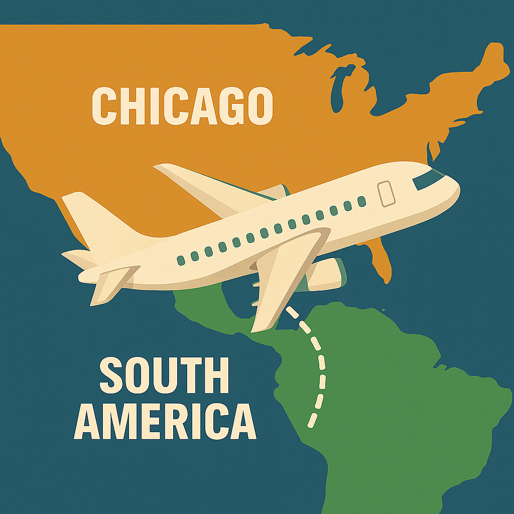 Wondering Which Airlines Have The Cheapest Flights from Chicago to South America?