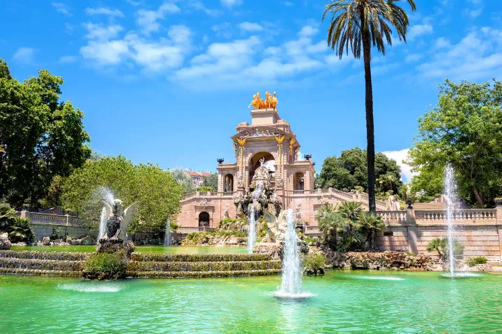 Parc de la Ciutadella In Barcelona