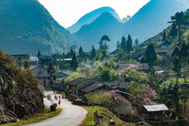 The Village of Dong Van in Vietnam.