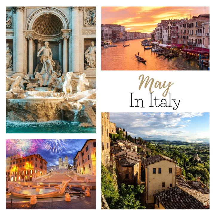 Visiting Italy in May.